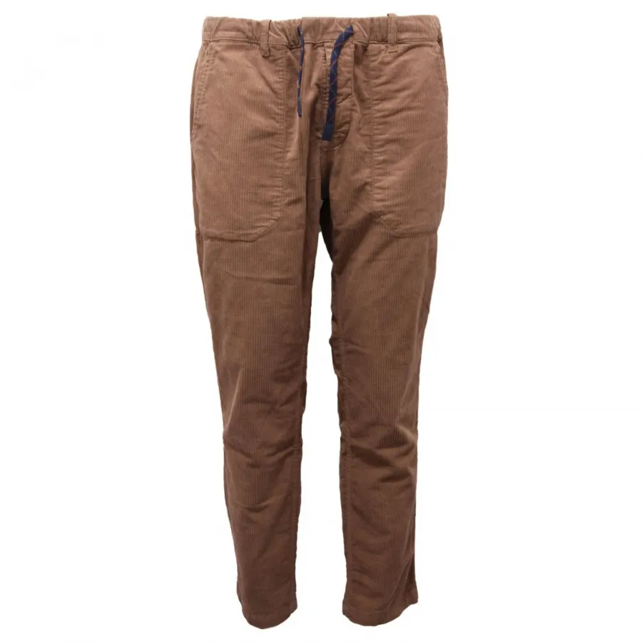 0476AL pantalone velluto uomo  BOB TURN man corduroy reversible trouser  