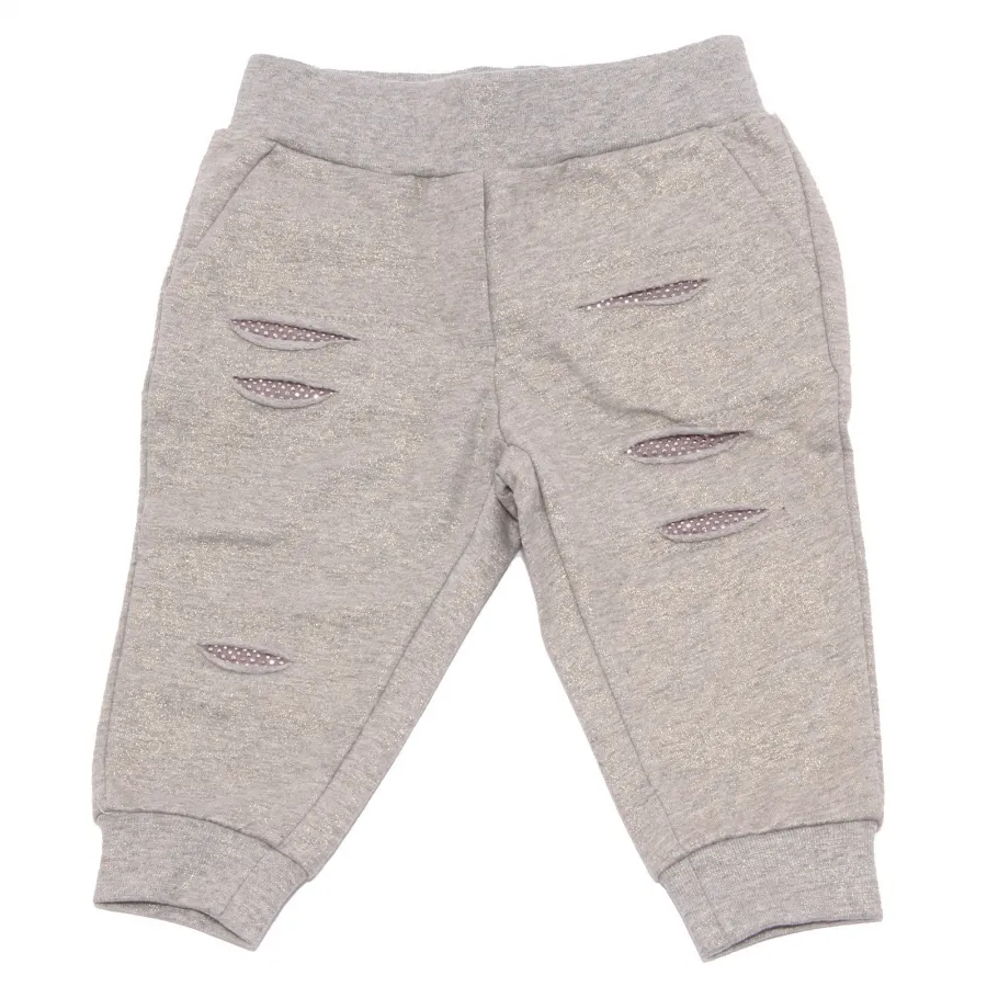 3901V pantalone tuta bimba MONNALISA BEBE' sweat pant girl kid
