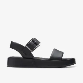Alda Strap Pelle nera