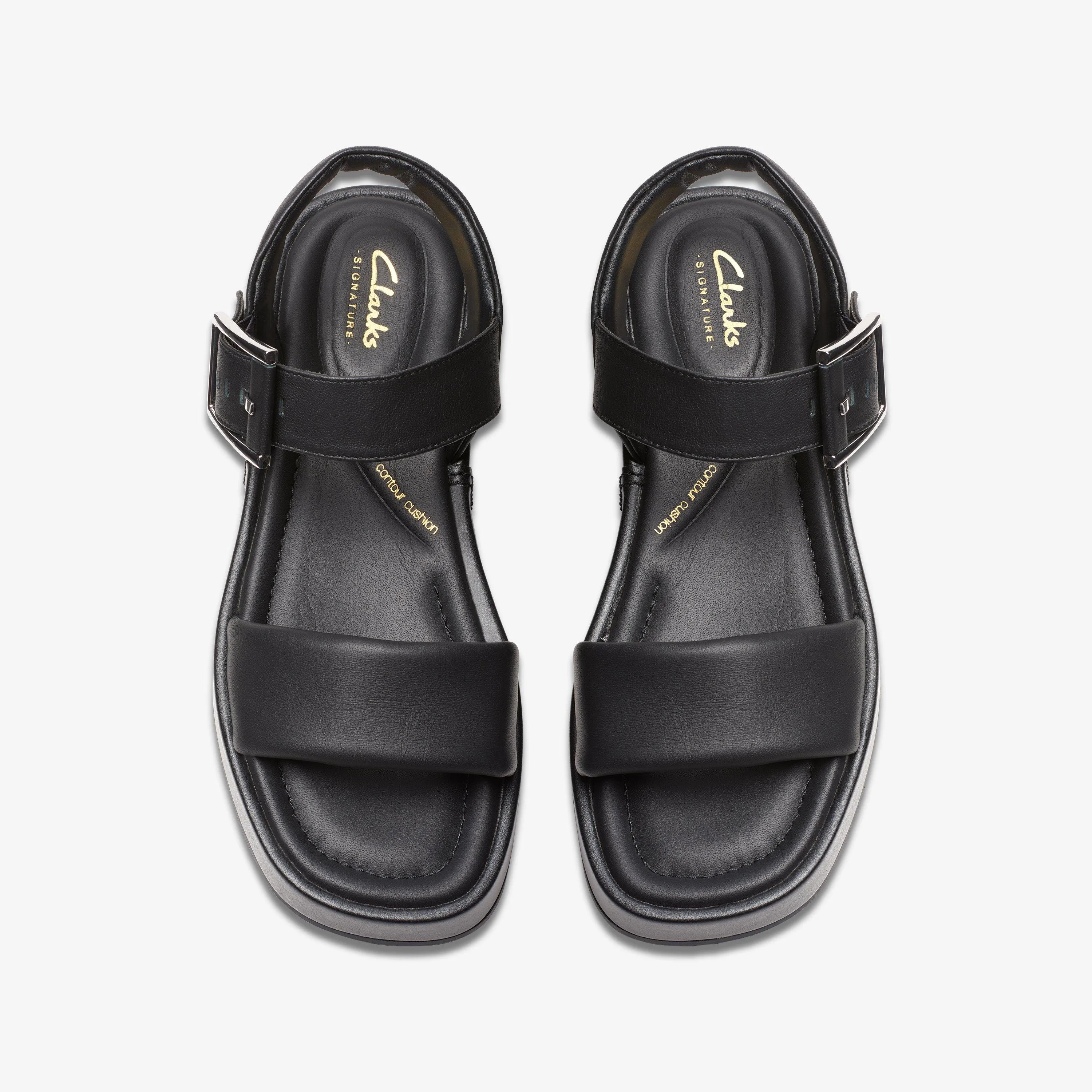 Alda Strap Pelle nera