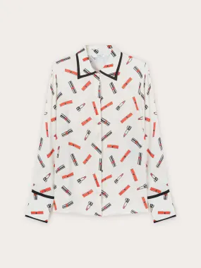 Camicia fantasia lipstick