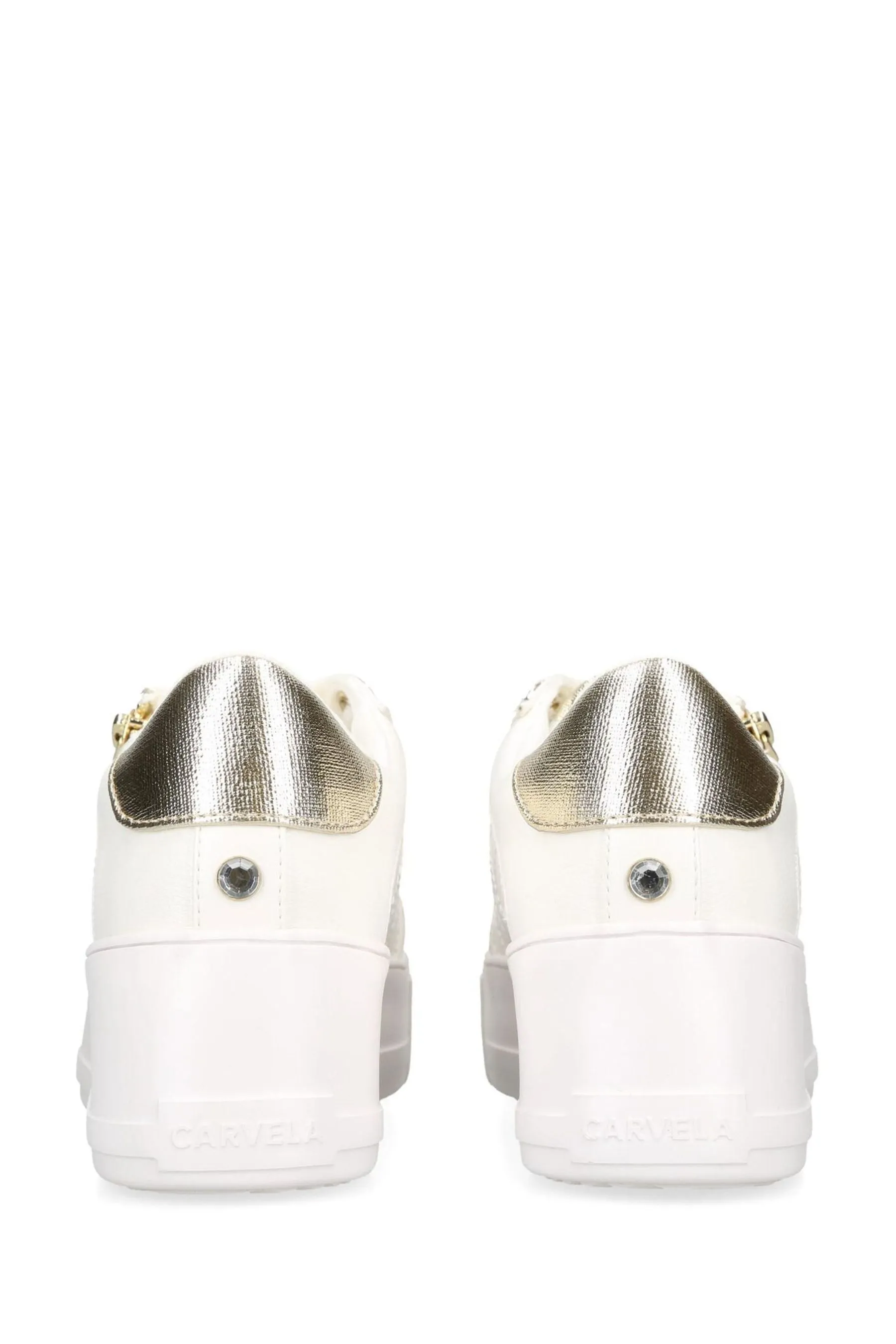 Carvela - Oro - Jive - Scarpe da ginnastica con zip