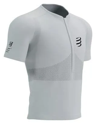 Compressport Trail Half-Zip Fitted Top White / Black