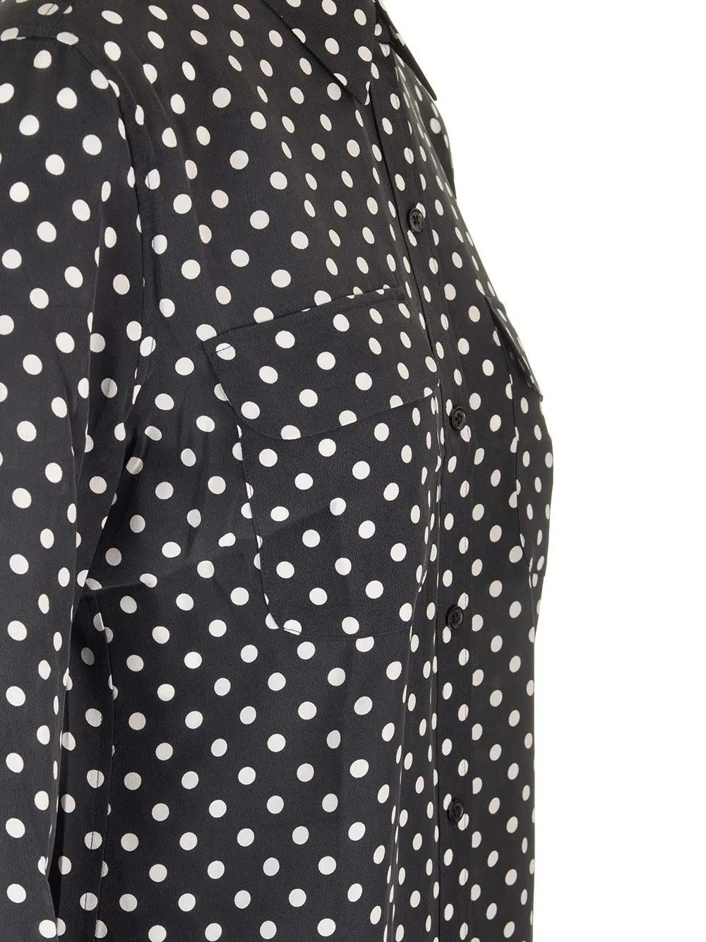   Equipment  Camicia a pois  