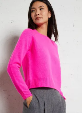  FROM FUTURE   Maglione diritto in cashmere | Rosa