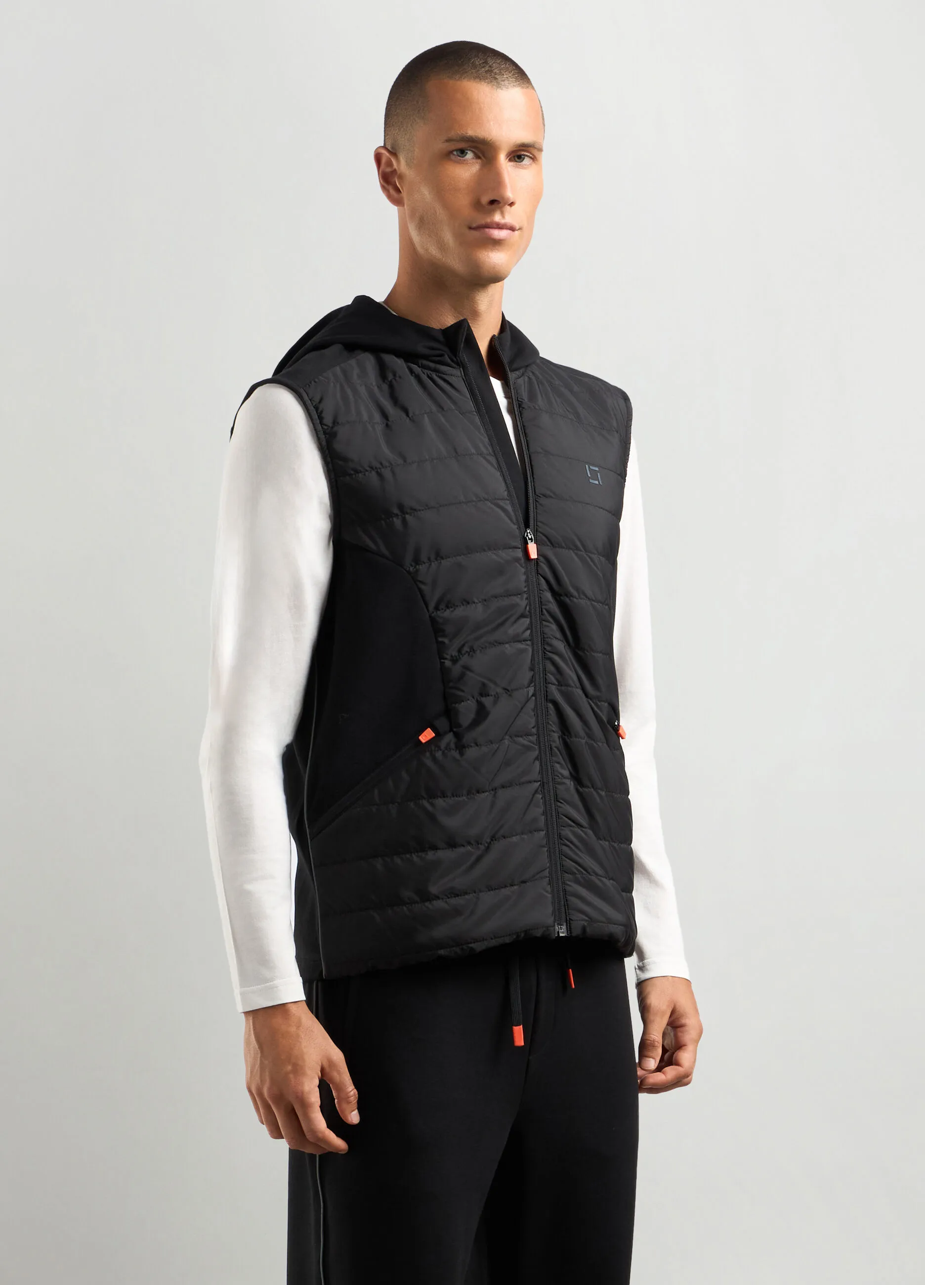 HOLISTIC  Smanicato sportivo con cappuccio uomo