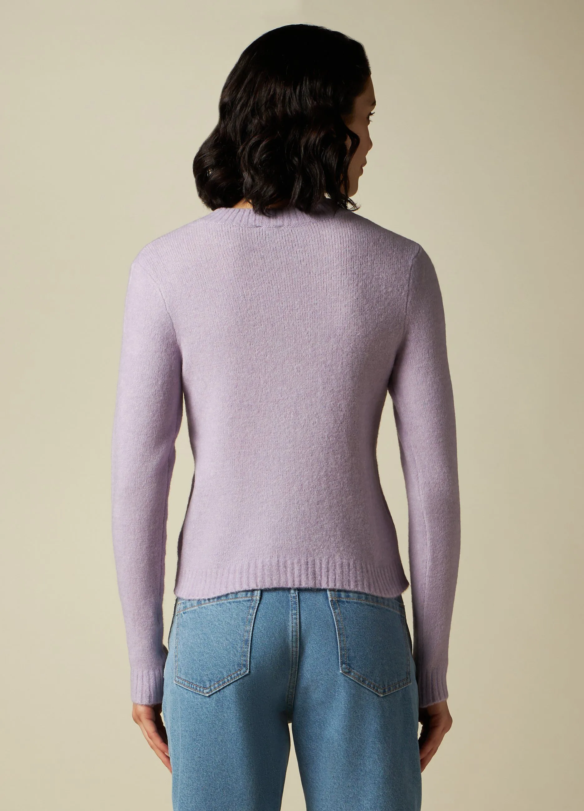 IWIE  Pullover tricot in tessuto stretch donna