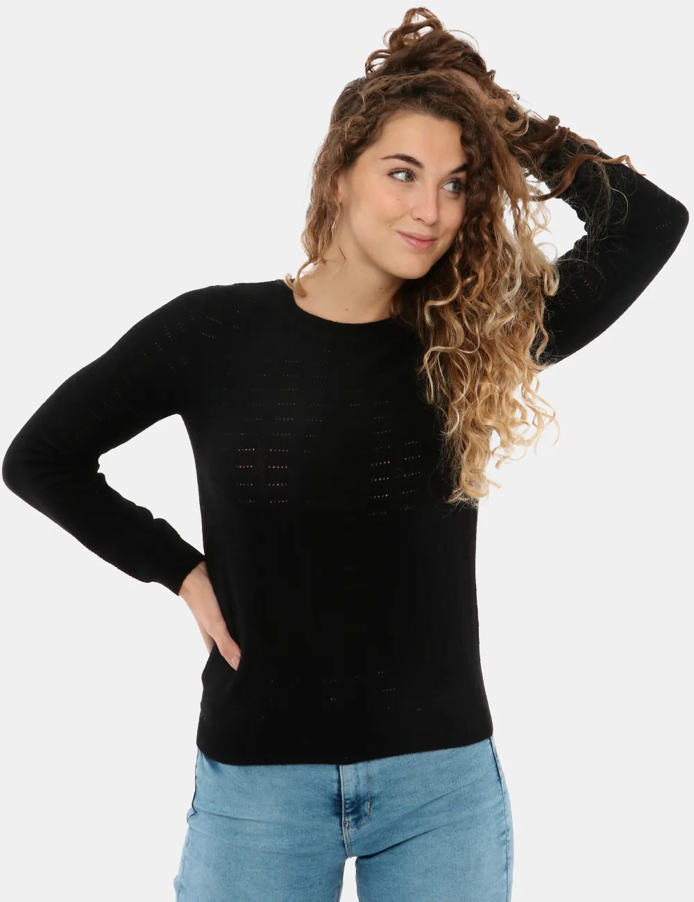 Maglia Maison du Cachemire traforata