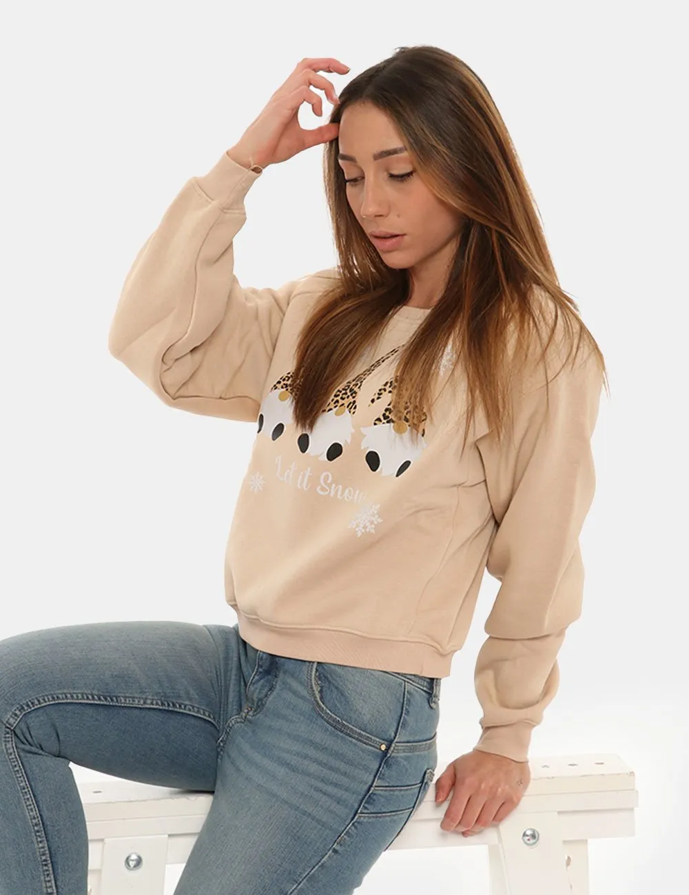 Maglia Smiling London natalizia