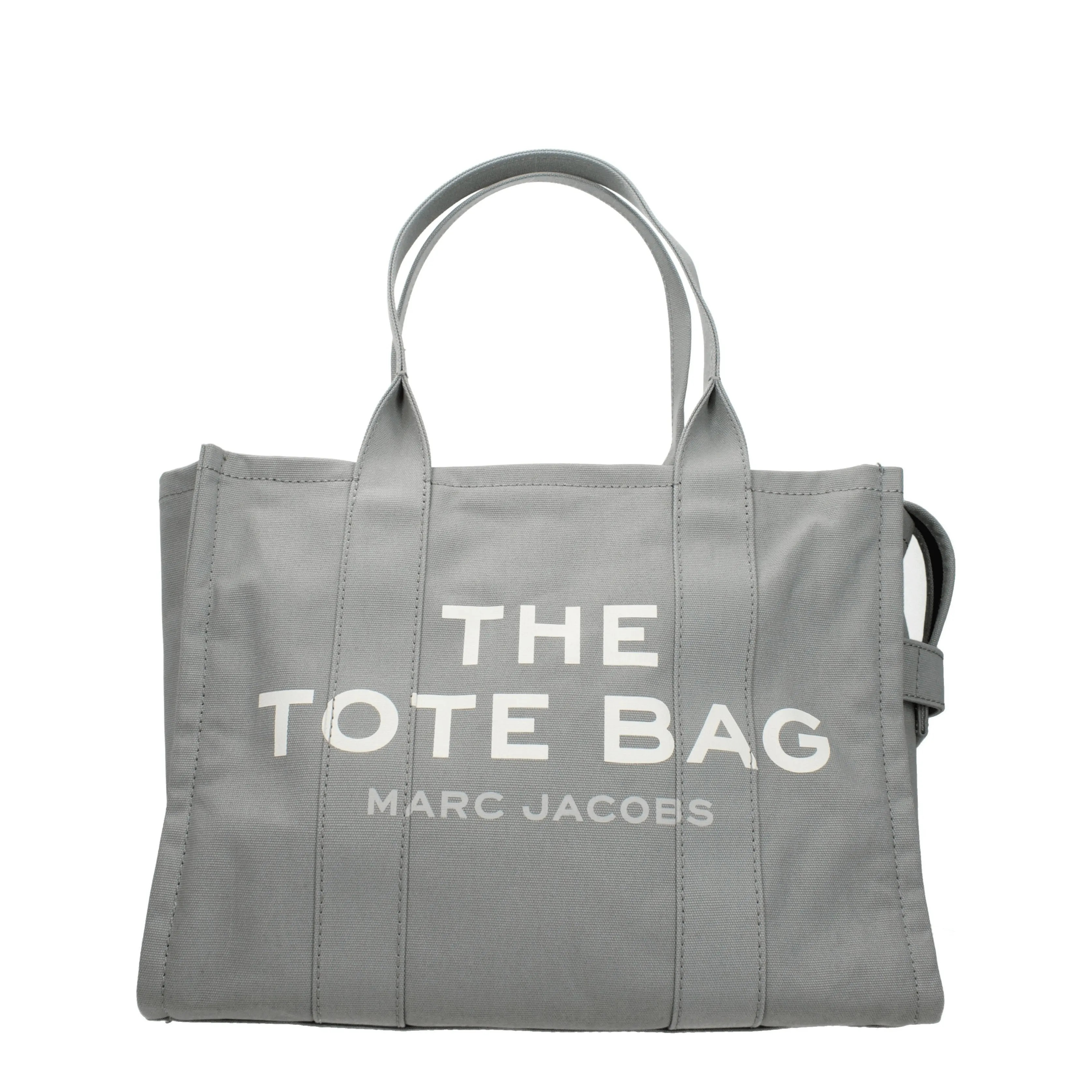 Marc Jacobs Borse a Spalla Tote Donna Tessuto Grigio/Grigio Lupo