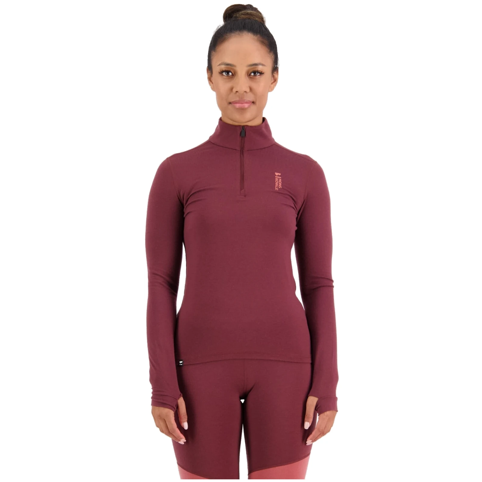     Mons Royale Cascade Merino Flex 200 1/4 Zip