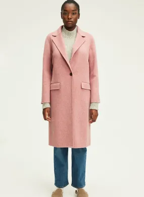  PABLO   LISSANDRE - Cappotto con revers in lana | Rosa