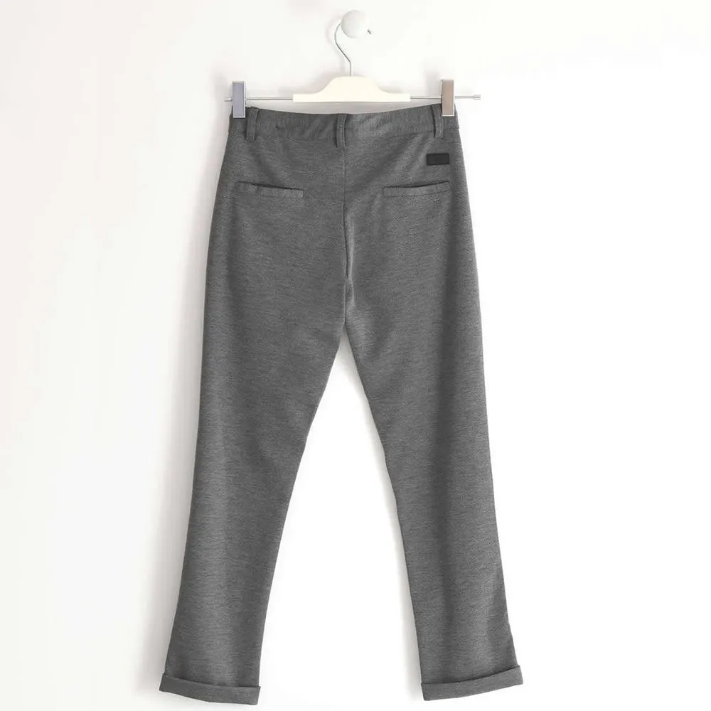 pantalone da ragazzo 4.5762 in punto milano stretch ido 