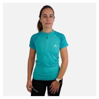 Raidlight 1/2 Zip R-Light Women's Short Sleeved Jersey Spearmint