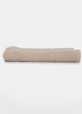 Telo bagno waffle in cotone misto viscosa