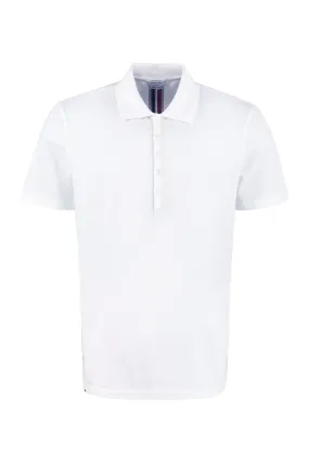 Thom Browne Polo in cotone con maniche corte