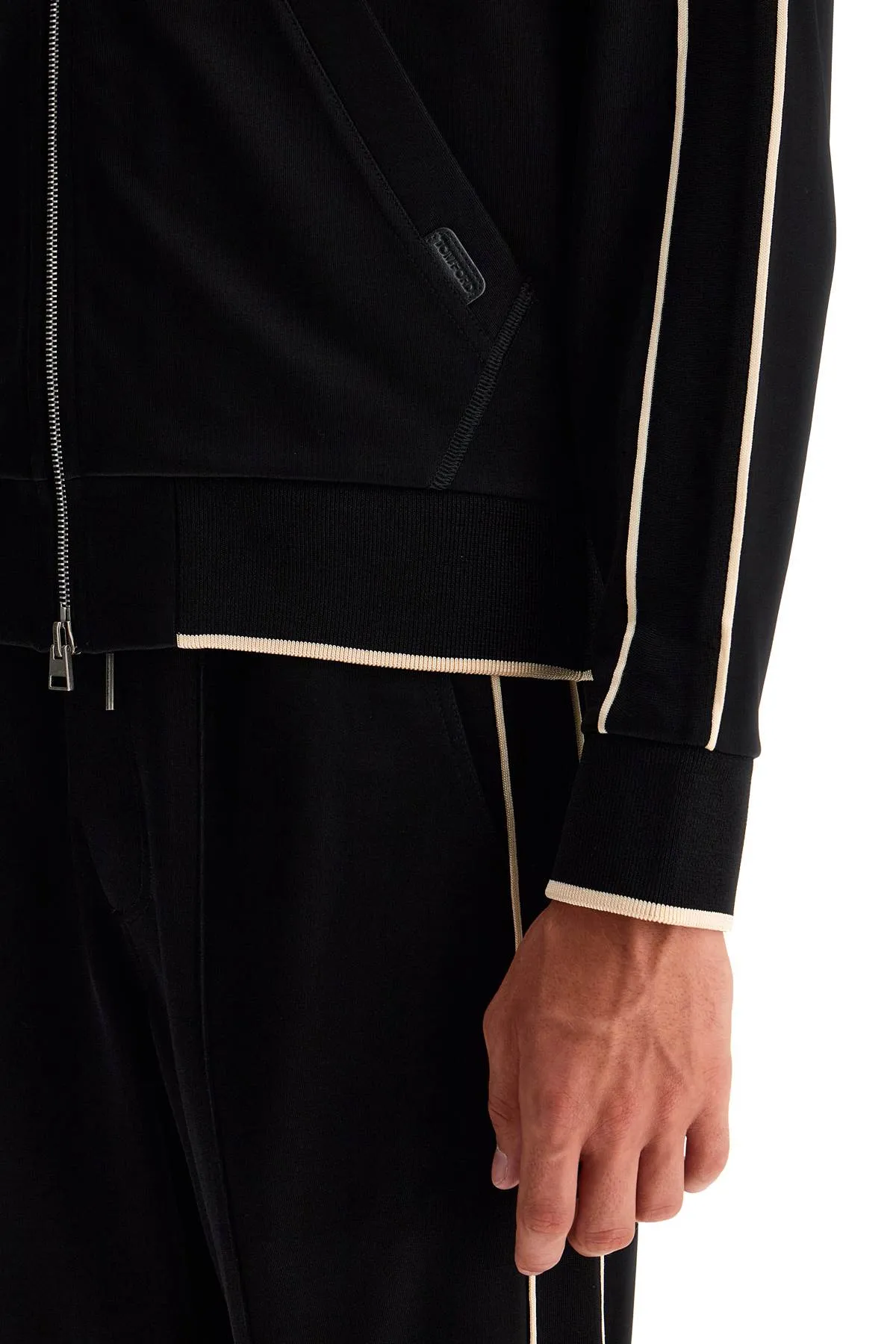 Tom ford v collo viscosa zip su