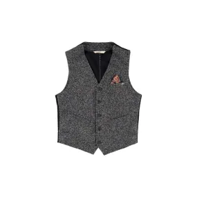 W4-DRUG 358 Gilet Lana VAR1 Blu  