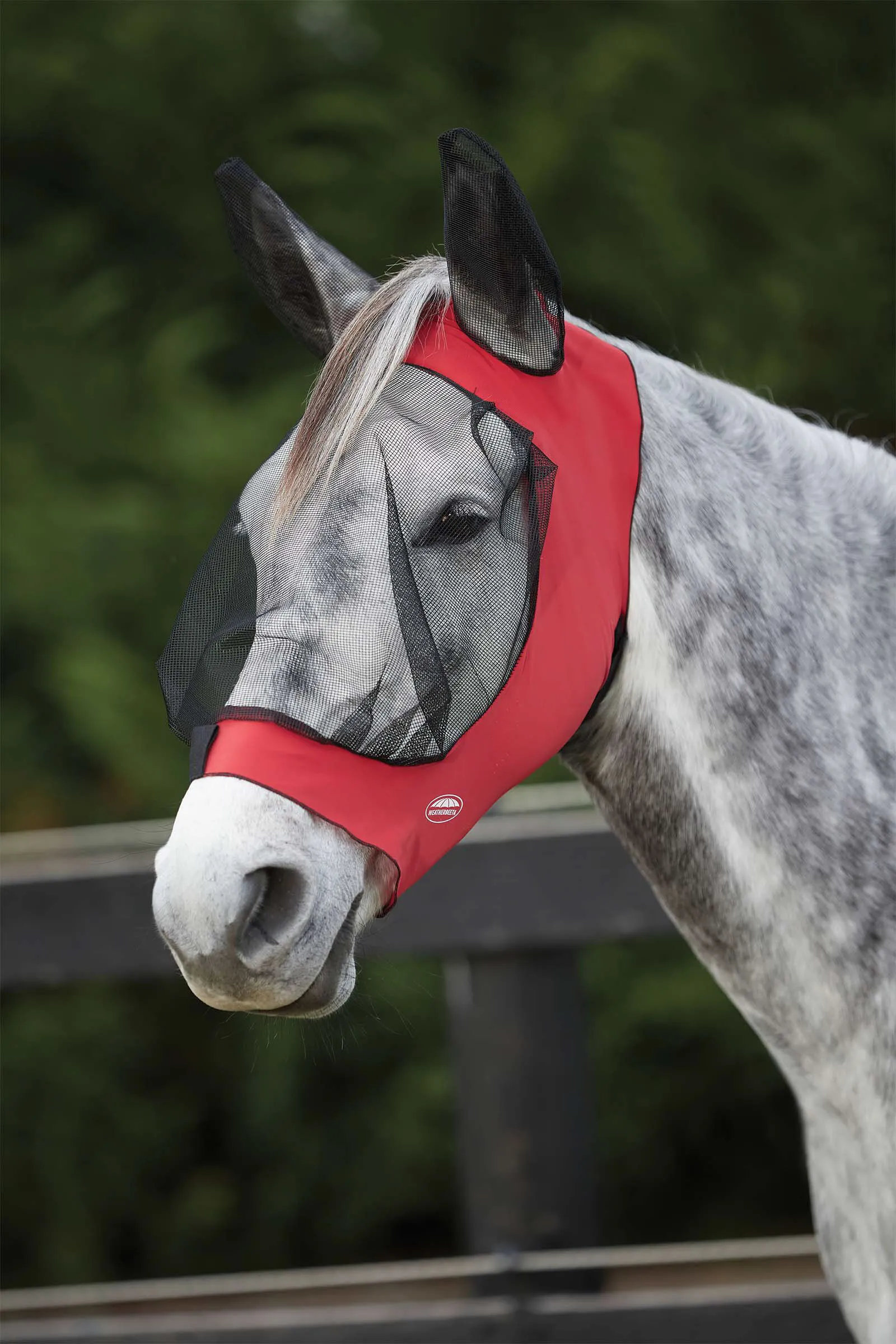 Weatherbeeta Deluxe Stretch Eye Saver Maschera con cuffiette