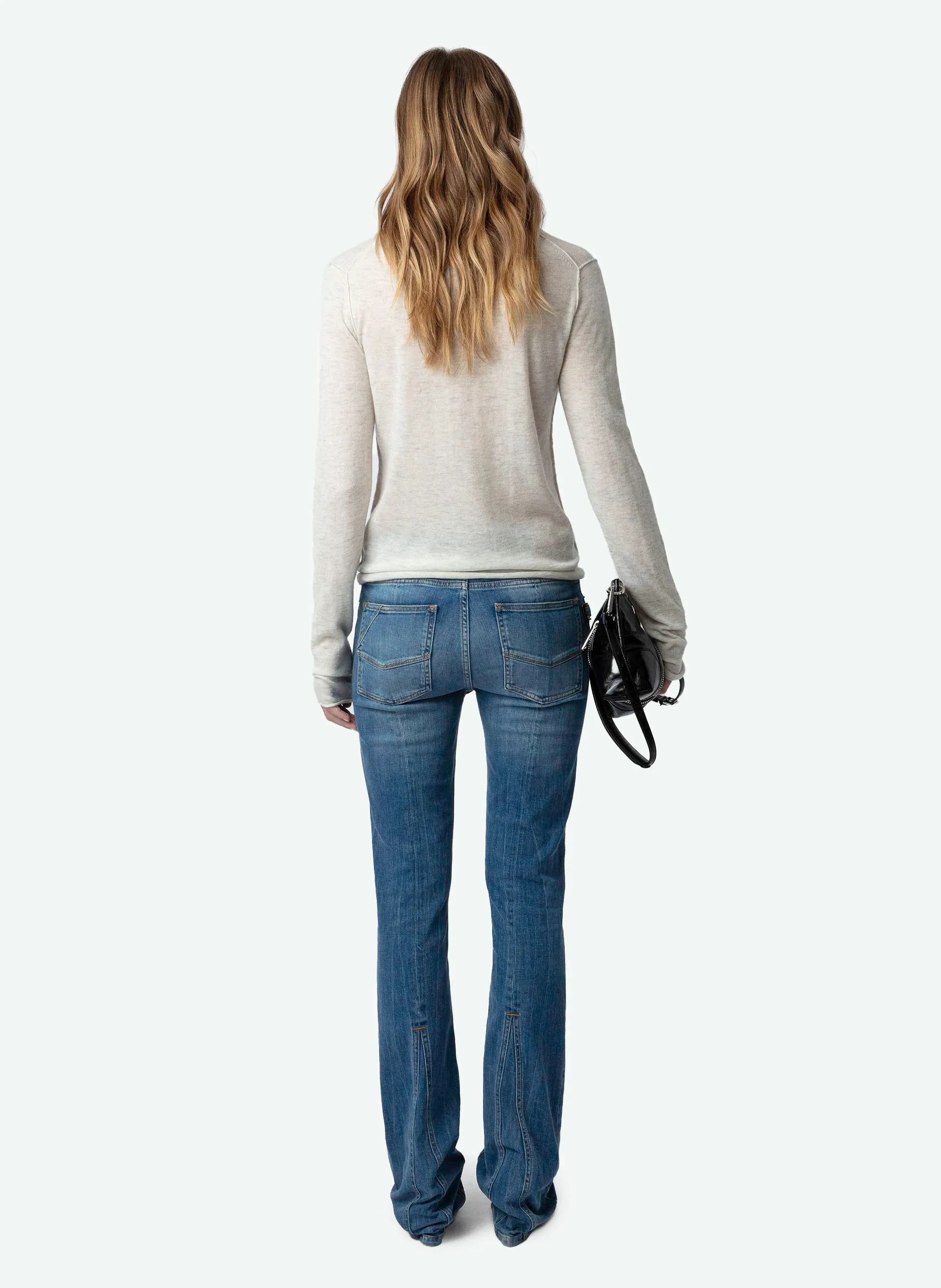  ZADIG&VOLTAIRE   SALLY - Maglione diritto in cashmere | Bianco
